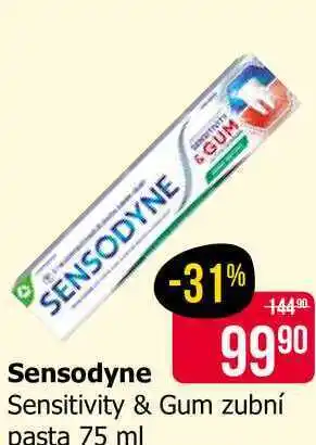 Teta Sensodyne Sensitivity & Gum zubní pasta 75 ml nabídka