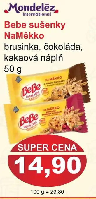 PLUS JIP Bebe sušenky NaMěkko nabídka