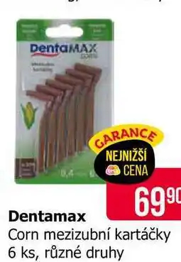 Teta Dentamax Corn mezizubní kartáčky 6 ks, různé druhy nabídka