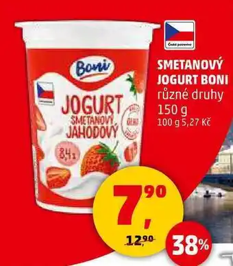 Penny Market SMETANOVÝ JOGURT BONI různé druhy, 150 g nabídka