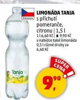 Penny Market TANJA limonáda příchutí pomeranče, 1,5 l nabídka