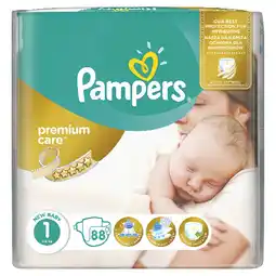 Teta Pampers Premium Care dětské pleny 44-88 ks nabídka