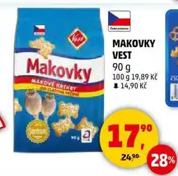 Penny Market MAKOVKY VEST, 90 g nabídka