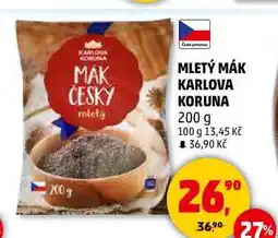 Penny Market MLETÝ MÁK KARLOVA KORUNA, 200 g nabídka