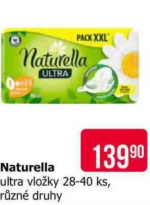 Teta Naturella Ultra normal hygienické vložky s jemnou vůní 40 ks nabídka