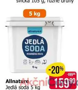 Teta Allnature Jedlá soda 5 kg nabídka