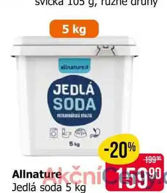 Teta Allnature Jedlá soda 5 kg nabídka