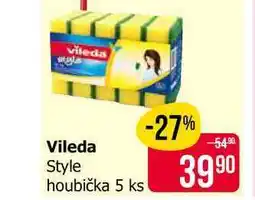 Teta Vileda Style houbička 5 ks nabídka