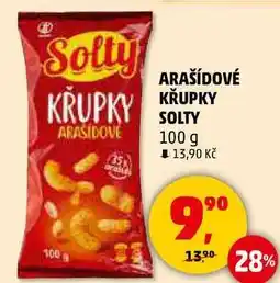 Penny Market ARAŠÍDOVÉ KŘUPKY SOLTY, 100 g nabídka