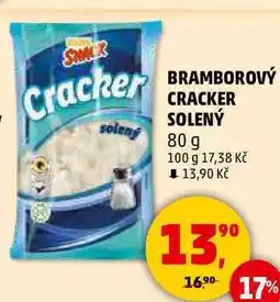 Penny Market BRAMBOROVÝ CRACKER SOLENÝ, 80 g nabídka