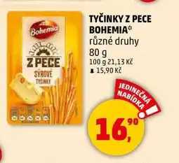 Penny Market TYČINKY Z PECE BOHEMIA různé druhy, 80 g nabídka