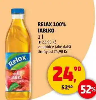 Penny Market RELAX 100% JABLKO, 1 l nabídka