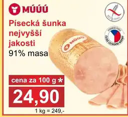 PLUS JIP Písecká šunka nejvyšší jakosti nabídka