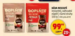 Penny Market KÁVA NESCAFÉ náplň různé druhy, 150 g nabídka