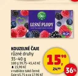 Penny Market KOUZELNÉ ČAJE různé druhy, 35-40 g nabídka