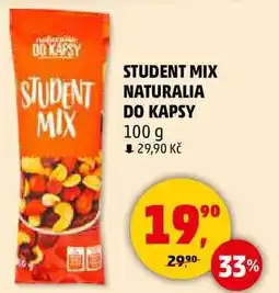 Penny Market STUDENT MIX NATURALIA DO KAPSY, 100 g nabídka