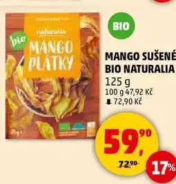 Penny Market MANGO SUŠENÉ BIO NATURALIA, 125 g nabídka