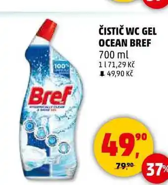 Penny Market BREF čestič wc gel ocean, 700 ml nabídka