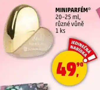 Penny Market MINIPARFÉM 20-25 ml, různé vůně, 1 ks nabídka