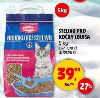 Penny Market STELIVO PRO KOČKY LOUISA, 5 kg nabídka