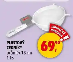 Penny Market PLASTOVÝ CEDNÍK průměr 18 cm, 1 ks nabídka