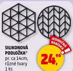 Penny Market SILIKONOVÁ PODLOŽKA pr. ca 14cm, 1 ks nabídka