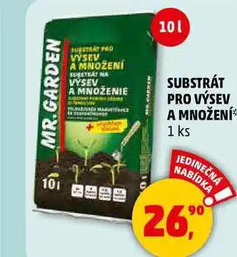 Penny Market SUBSTRÁT PRO VÝSEV A MNOŽENÍ, 1 ks nabídka