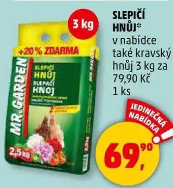 Penny Market SLEPIČÍ HNŮJ, 3 kg, 1 ks nabídka