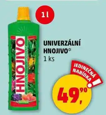 Penny Market UNIVERZÁLNÍ HNOJIVO, 1 ks nabídka