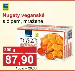 PLUS JIP Nugety veganské s dipem, mražené nabídka