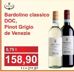 PLUS JIP Bardolino classico DOC, Pinot Grigio de Venezie nabídka