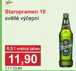 PLUS JIP Staropramen 10 nabídka