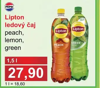 PLUS JIP Lipton ledový čaj nabídka