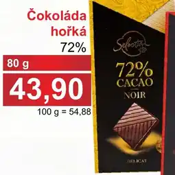 PLUS JIP Čokoláda hořká 72% nabídka