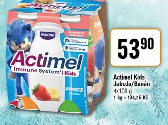 TEMPO Actimel Kids Jahoda/Banán nabídka