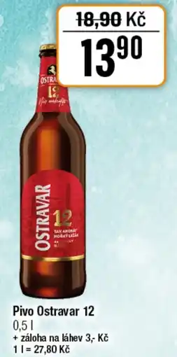 TEMPO Pivo Ostravar 12 nabídka