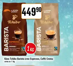 TEMPO Káva Tchibo Barista zrno Espresso, Caffé Crema nabídka