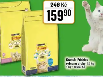 TEMPO Granule Friskies nabídka