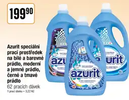 TEMPO Azurit speciální prací prostředek na bílé a barevné prádlo, moderní a jemné prádlo, černé a tmavé prádlo nabídka