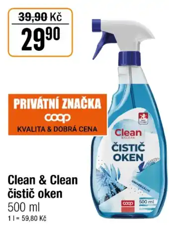 TEMPO Clean & Clean čistič oken nabídka