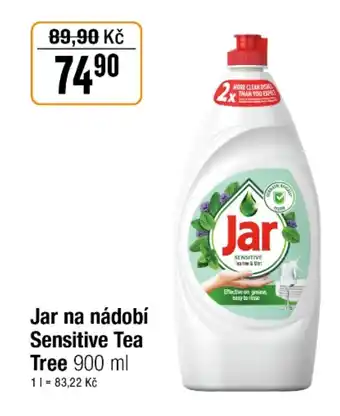 TEMPO Jar na nádobí Sensitive Tea Tree nabídka