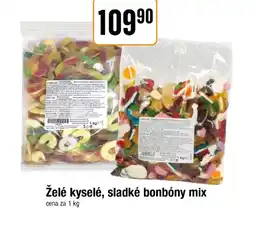 TEMPO Želé kyselé, sladké bonbóny mix nabídka