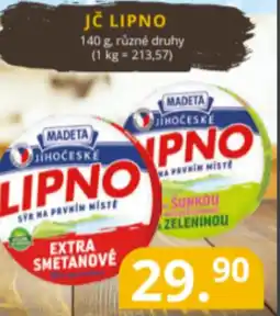 Potraviny CZ MADETA JČ Lipno nabídka