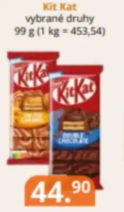 Potraviny CZ Kit Kat nabídka