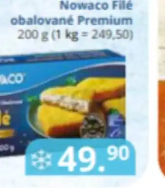 Potraviny CZ Nowaco Filé obalované Premium nabídka