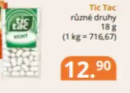 Potraviny CZ Tic Tac nabídka