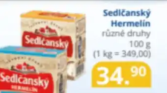 Potraviny CZ Sedlčanský Hermelín nabídka