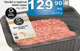 Jip Hovězí a vepřové mleté maso mix 20% nabídka