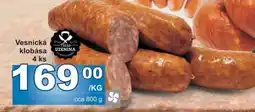 Jip Vesnická klobása nabídka