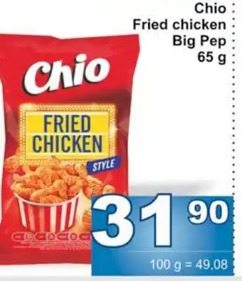 Jip Chio Fried chicken Big Pep nabídka